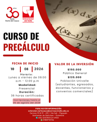 Curso de Precálculo